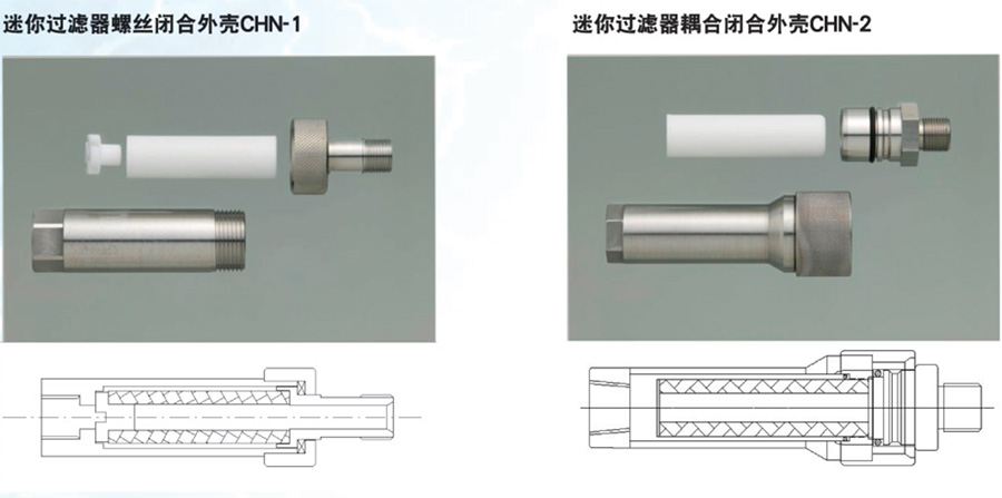 JNC小流量迷你過濾器（CHN-1、CHN-1）